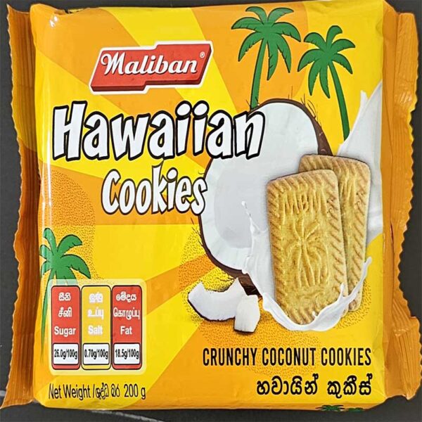 Hawaiian Cookies