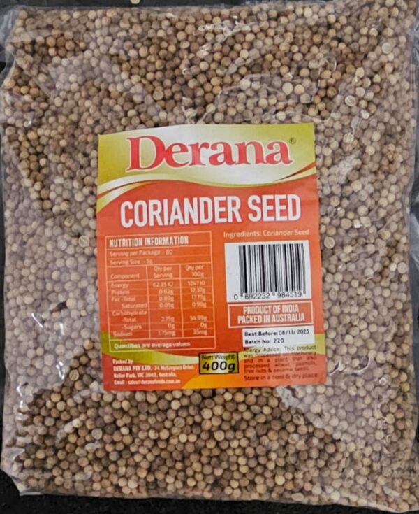 Derana Coriander Seed 400g